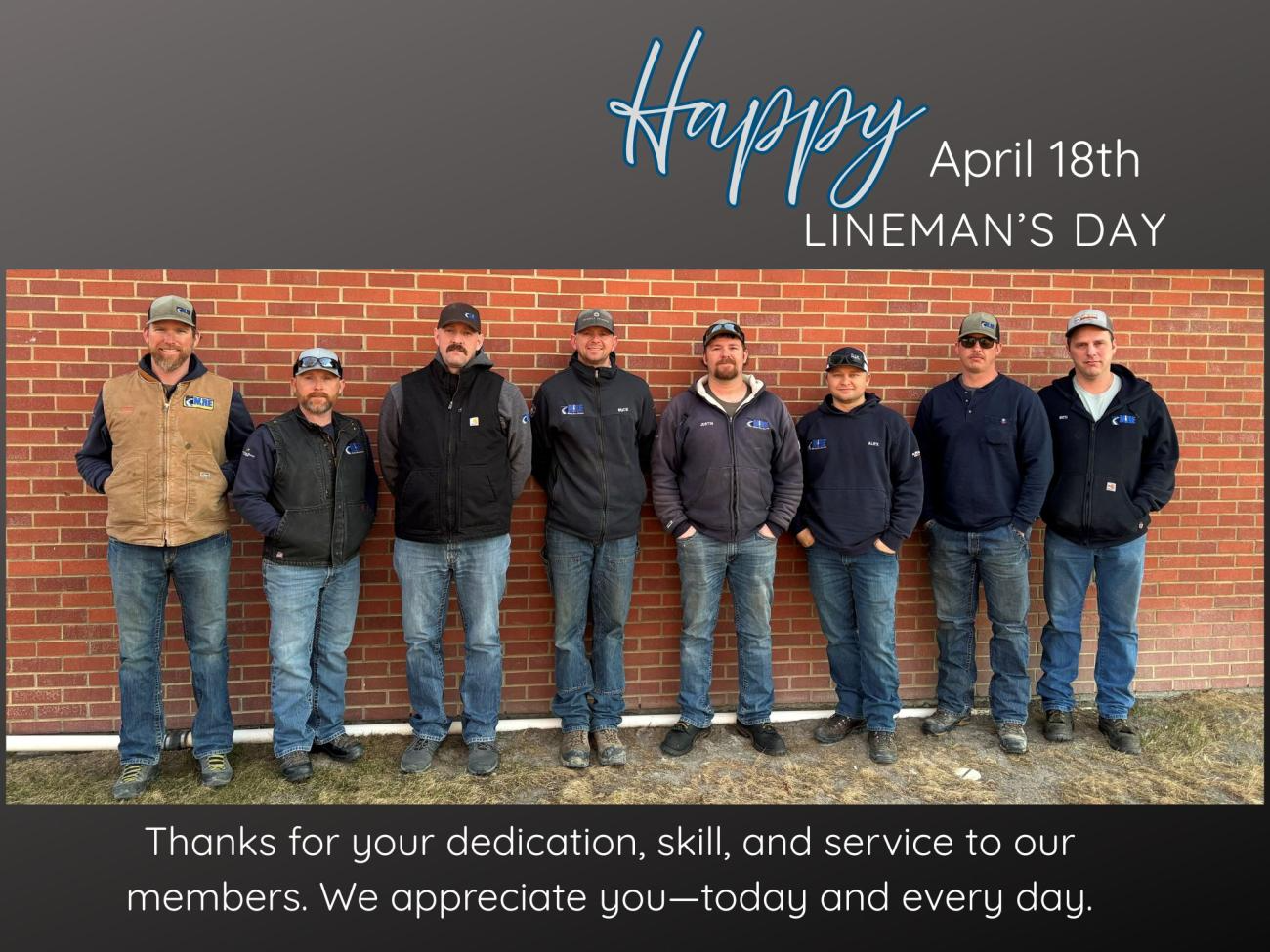 Happy Lineman Appreciation