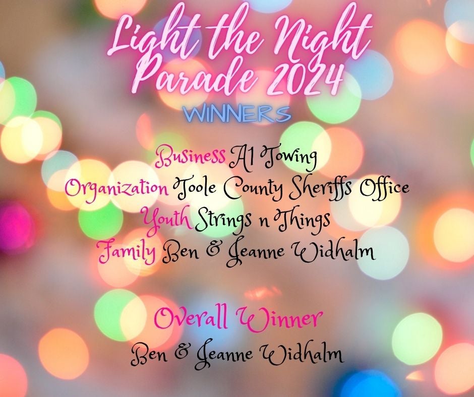 Light the Night 2024 parade winners