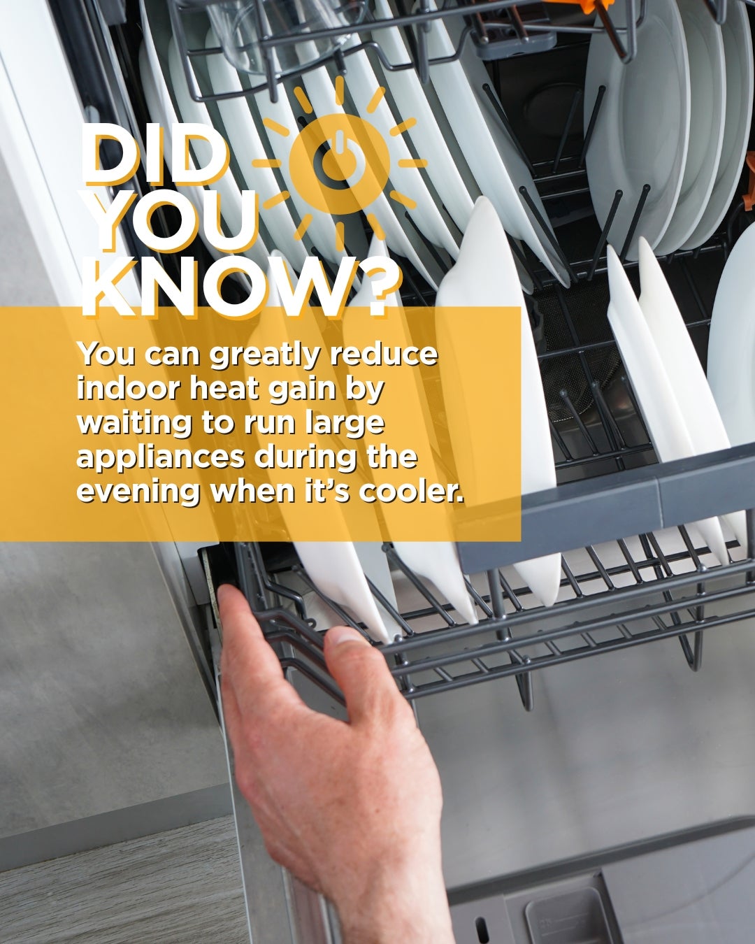 Reduce heat Gain