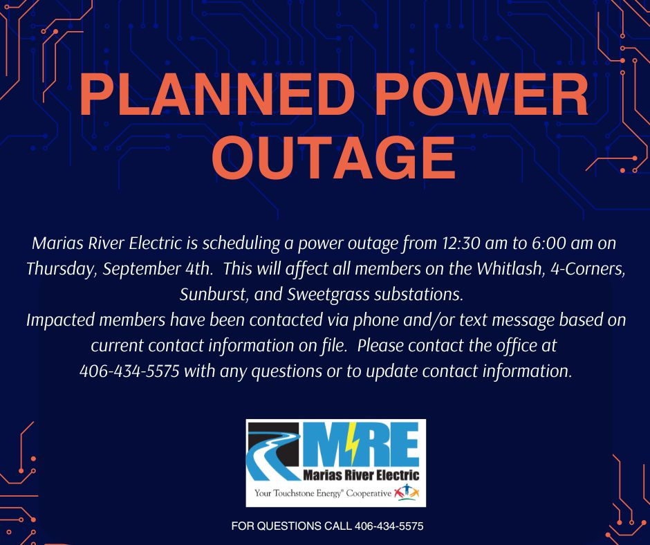 Planned Power Outage